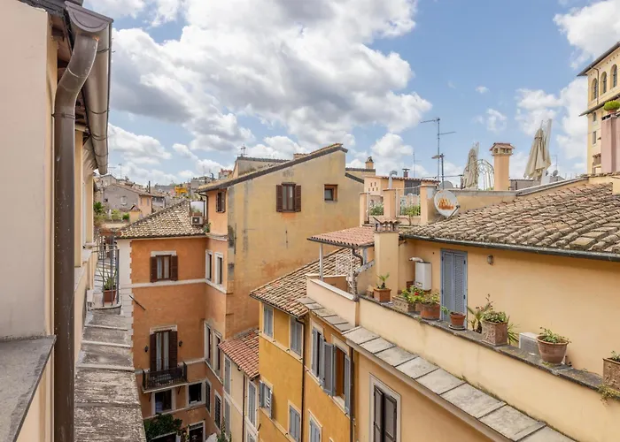 Piazza Navona Rooftop Retreat B דירה רומא
